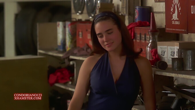 La Actriz Estadounidense Jennifer Connelly En Una Escena De Sexo Caliente