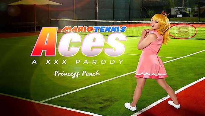 Schau Dir Lilly Bell In Einer Virtual-Reality-Parodie Auf Princess Peach In Sexueller Aktion An