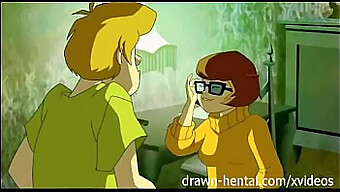 Velma Primește Un Creampie În Parodia Hentai