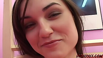 Sinnlich Latina Teen Sasha Grey Has Anal Sex And Hardcore Face Fucking