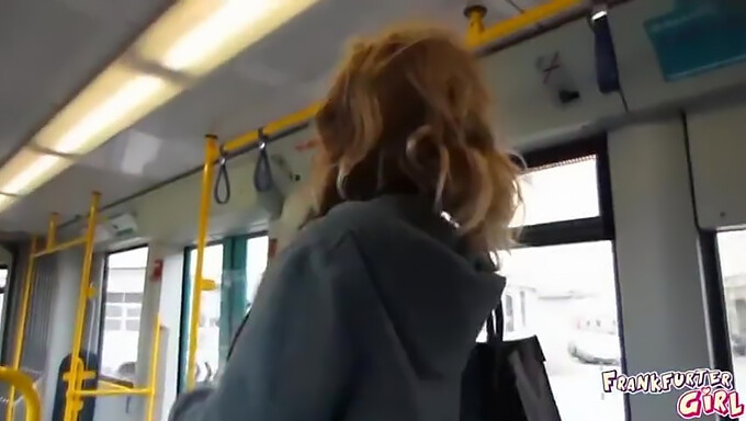 German Girls Masturbate In Public On A Tram