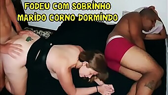 Young Brazilian Teen Gets Her Tight Ass Pounded By Step Aunt