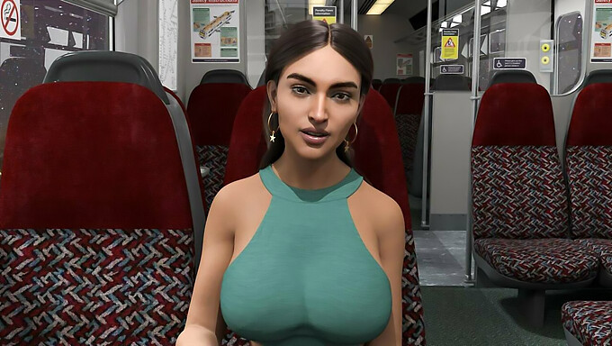 Pov: Ragazza Calda Desi Del Treno In Hd 3d