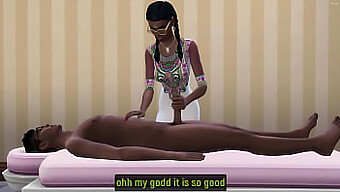 Indian Teen Babe Gives A Sensual Massage To Her Stepbrother For The First Time